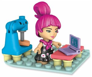 Фото Кукла Mattel Mega Construx Barbie Профессии Дизайнер, GWR21_GWR23