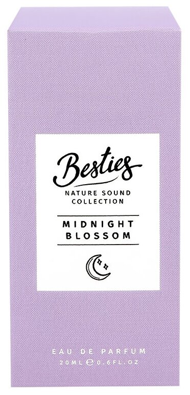 Парфюмерная вода `BESTIES` NATURE SOUND midnight blossom (жен.) 20 мл