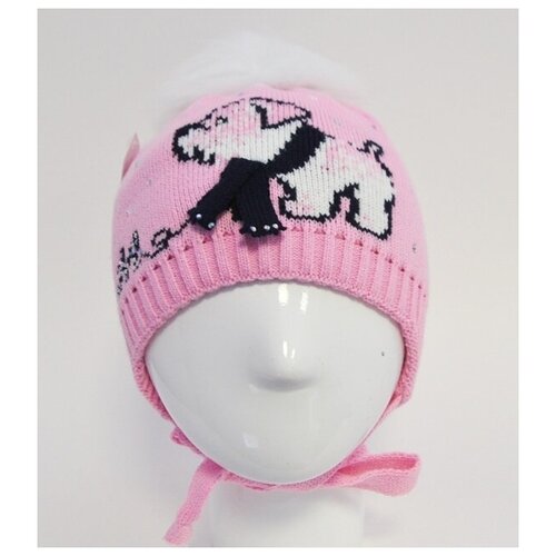 фото Шапка для девочки жулька, mialt, размер 46-48