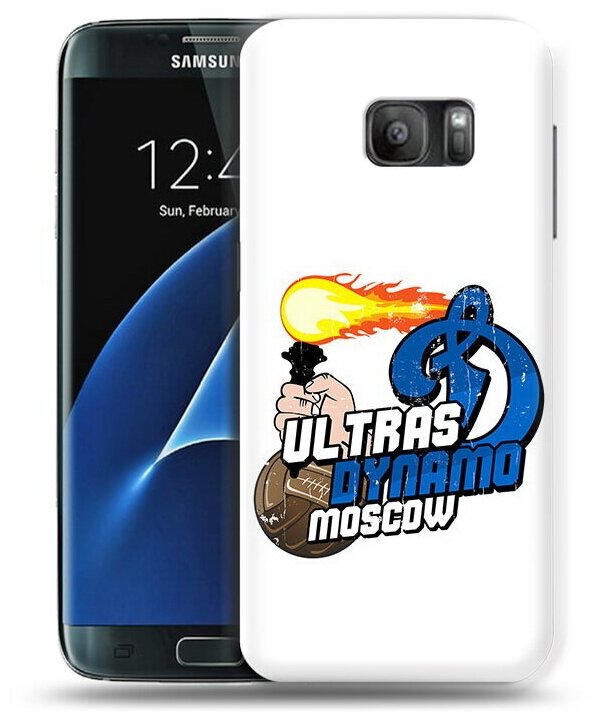 Чехол задняя-панель-накладка-бампер MyPads ФК Динамо для Samsung Galaxy S7 G930 G9300 5.1 противоударный