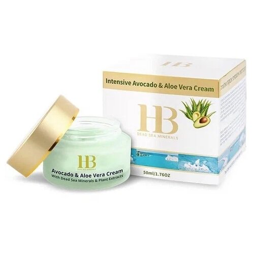 Health & Beauty Intensive Avocado & Aloe Vera Cream Интенсивный крем для лица с авокадо и алое вера, 50 мл