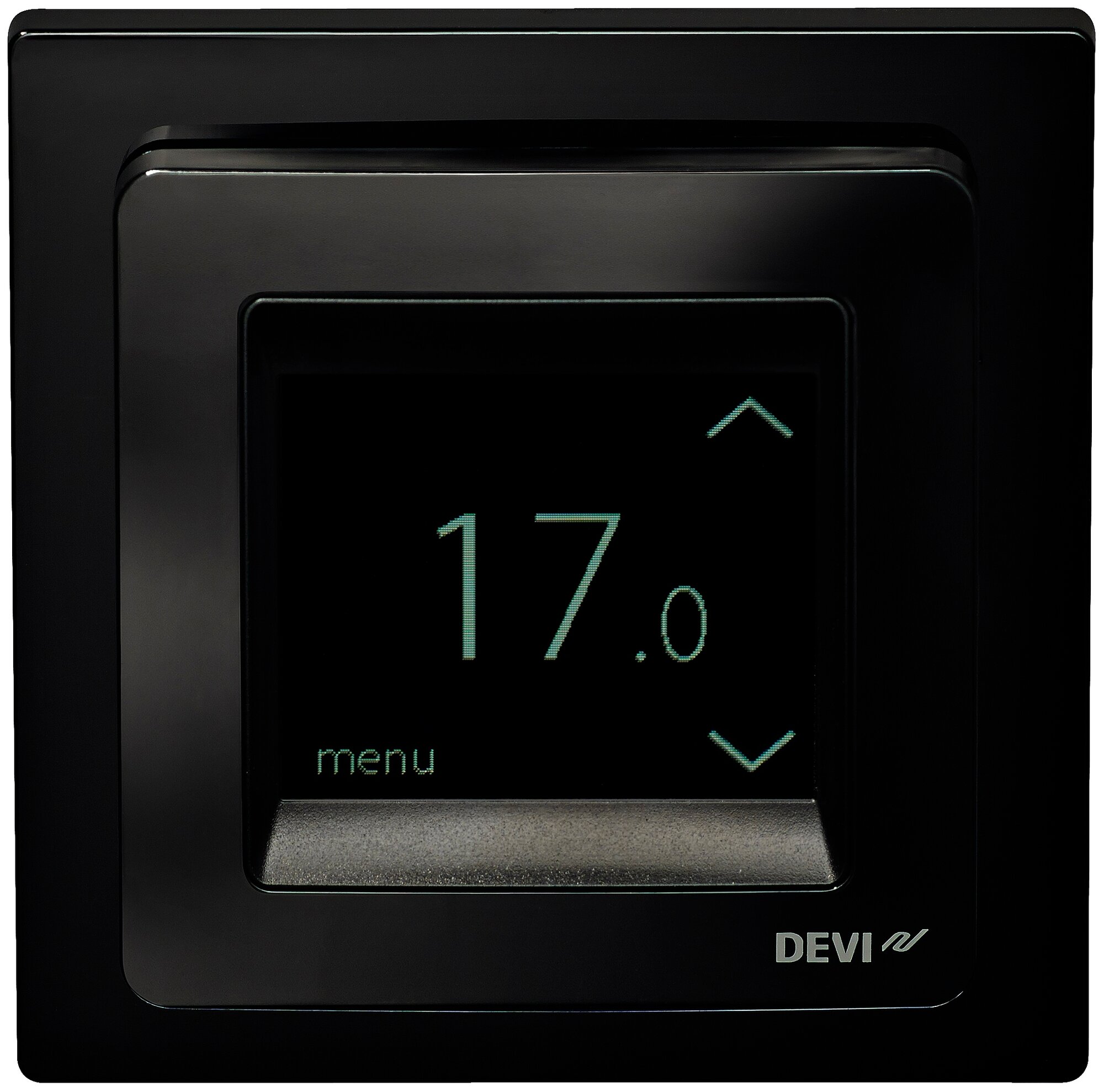 DEVIreg™ Touch с комбинацией датчиков, черный, 16А