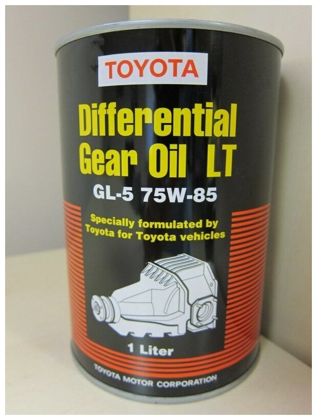 Масло трансмиссионное TOYOTA Differential Gear Oill без LSD SAE 75W-85 GL-5 (1л)