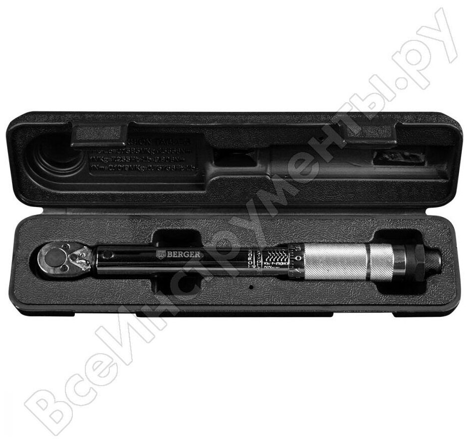Berger BG Ключ динамометрический 1/4" 5-25 Нм BG2155