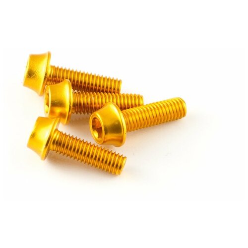 Набор болтов a2z M5x16 mm Gold (4 шт) набор бонок a2z cb 4 фиолетовые