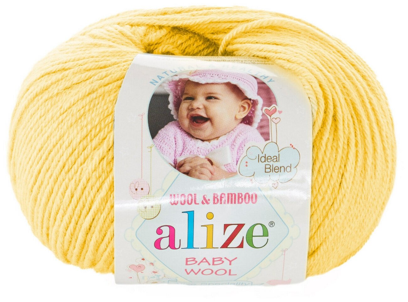 фото Пряжа Alize Baby Wool, 40 % шерсть, 40 % акрил, 20 % бамбук, 50 г