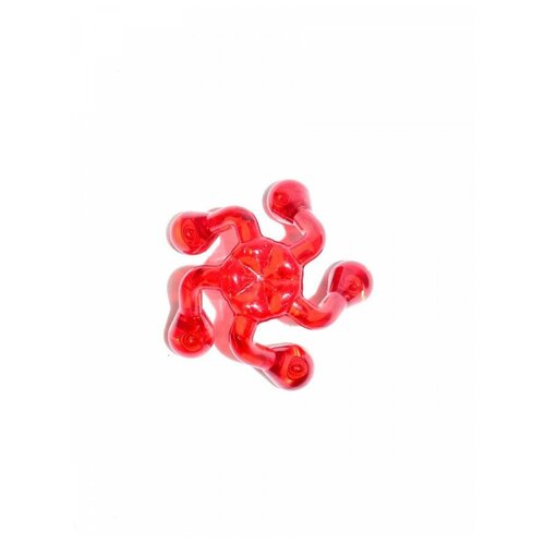 Массажер медицинский Торг Лайнс Лапонька-1 пять массажных элементов гладкий красный 334₽