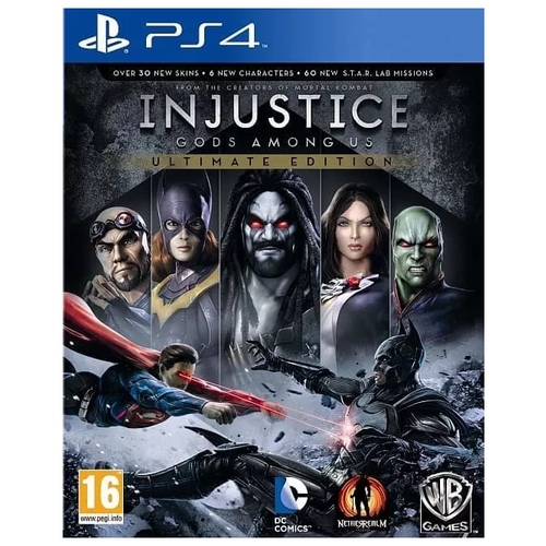 Игра Injustice: Gods Among Us. Ultimate Edition Ultimate Edition для PlayStation 4 ps4 игра playstation helldivers super earth ultimate edition