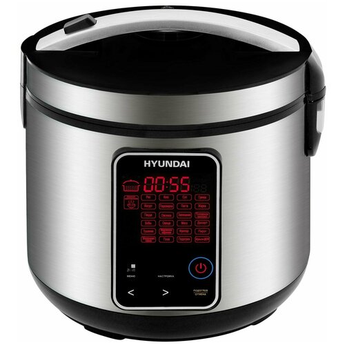Мультиварка Hyundai HYMC-2400 серебристыйчерный 440500₽