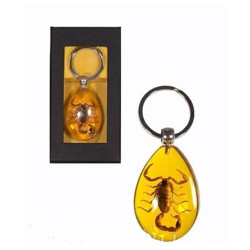 Бирка для ключей СмеХторг гладкая фактура желтый 420₽