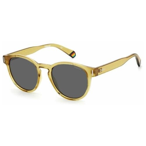 Солнцезащитные очки Polaroid, желтый очки солнцезащитные polaroid модель pld 6175 s