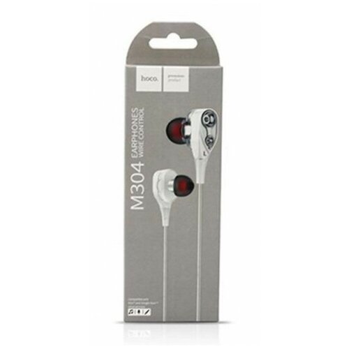 Наушники с микрофоном Hoco M304 белые 34000₽