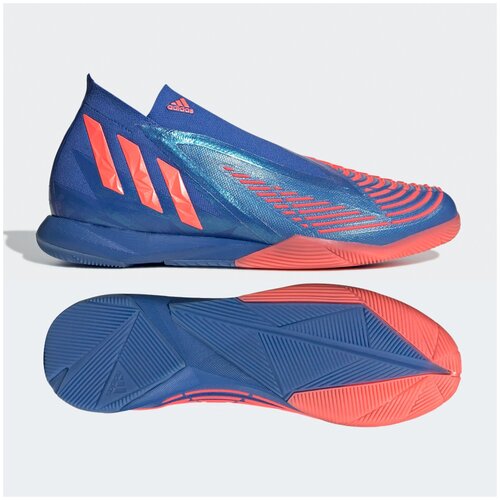 Футзалки adidas, футбольные, размер 38.5, синий