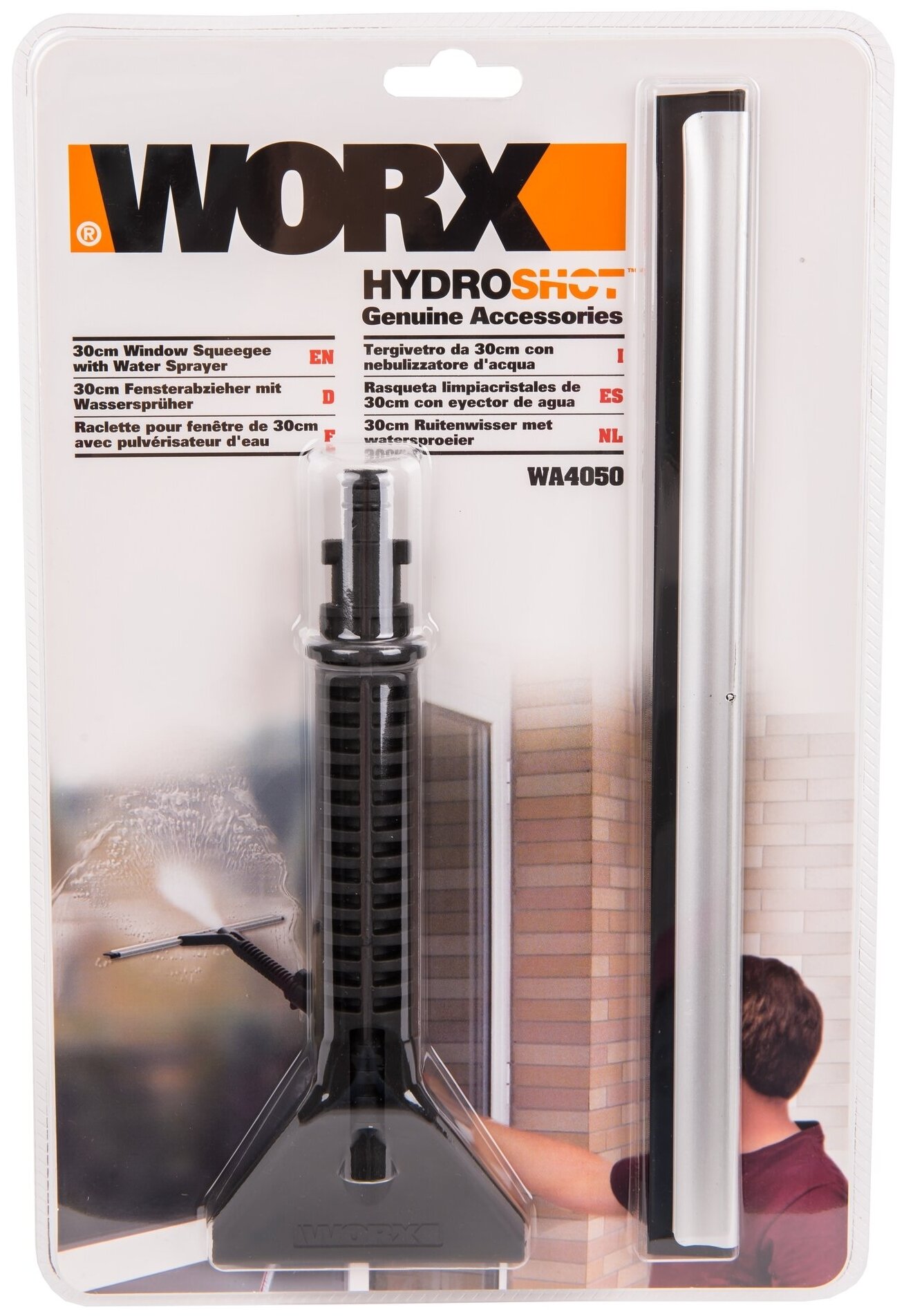 Насадка-водосгон для аккумуляторной мойки высокого давления Worx WA4050