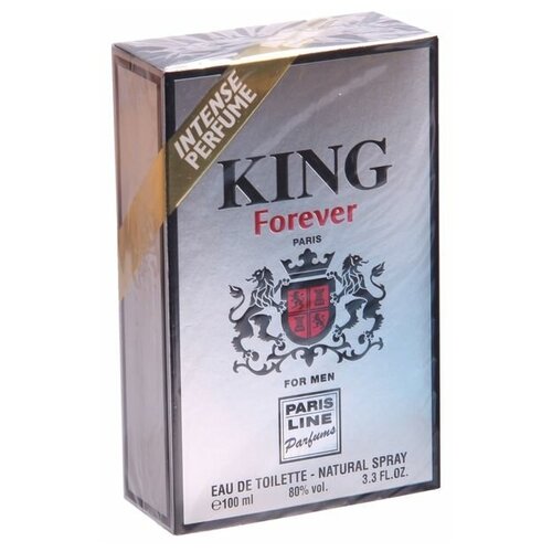 Туалетная вода мужская King Forever Intense Perfume, 100 мл