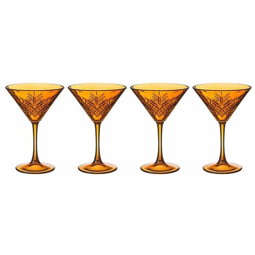 Набор фужеров из 4 шт. timeless мед 230 мл KSG-484-834