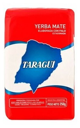 Мате Taragui Tradicional Con Palo 250g