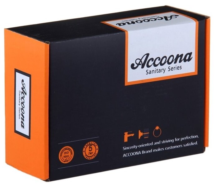 Смеситель для раковины Accoona A9014, однорычажный, хром