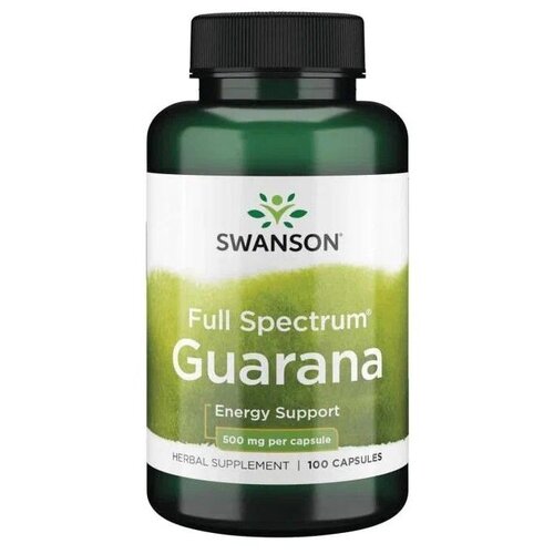 Guarana 500mg, 100 капсул newstorm guarana 100 ml ананас