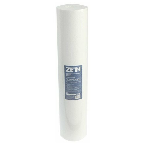 Картридж ZEIN PP-20BB, полипропиленовый, 10 мкм картридж zein pp 20bb полипропиленовый 10 мкм