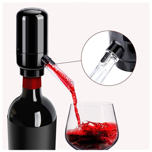 Электрический аэратор - диспенсер винный система розлива для вина Sinowin в подарочной упаковке
