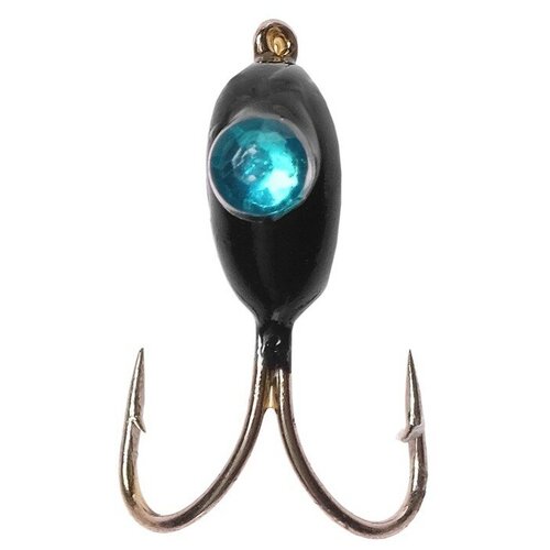 Мормышка Мир вольфрама коза с коронкой со стразой d-3 мм В наборе 20шт 914₽