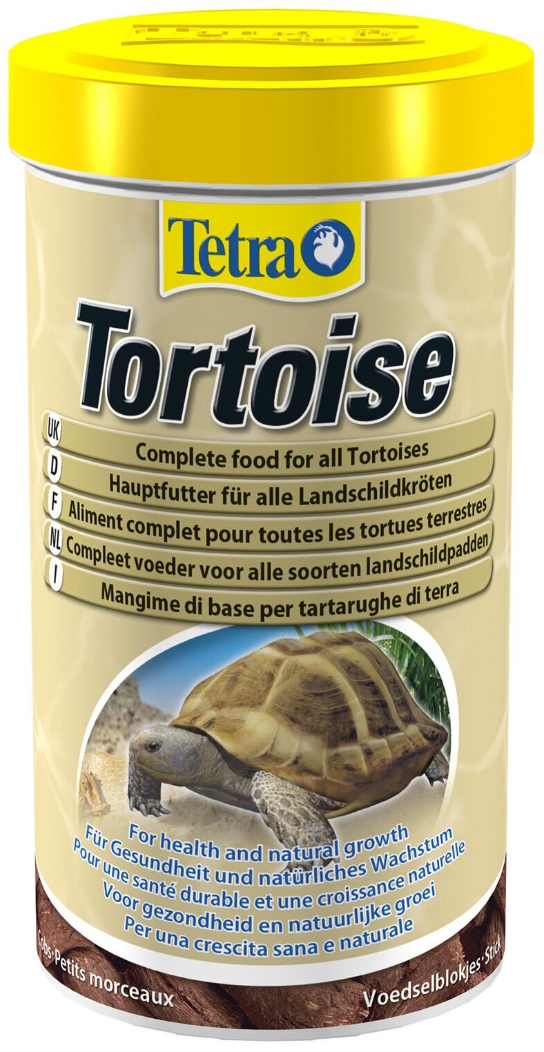 Tetra Tortoise корм для сухопутных черепах 500 мл - фотография № 1