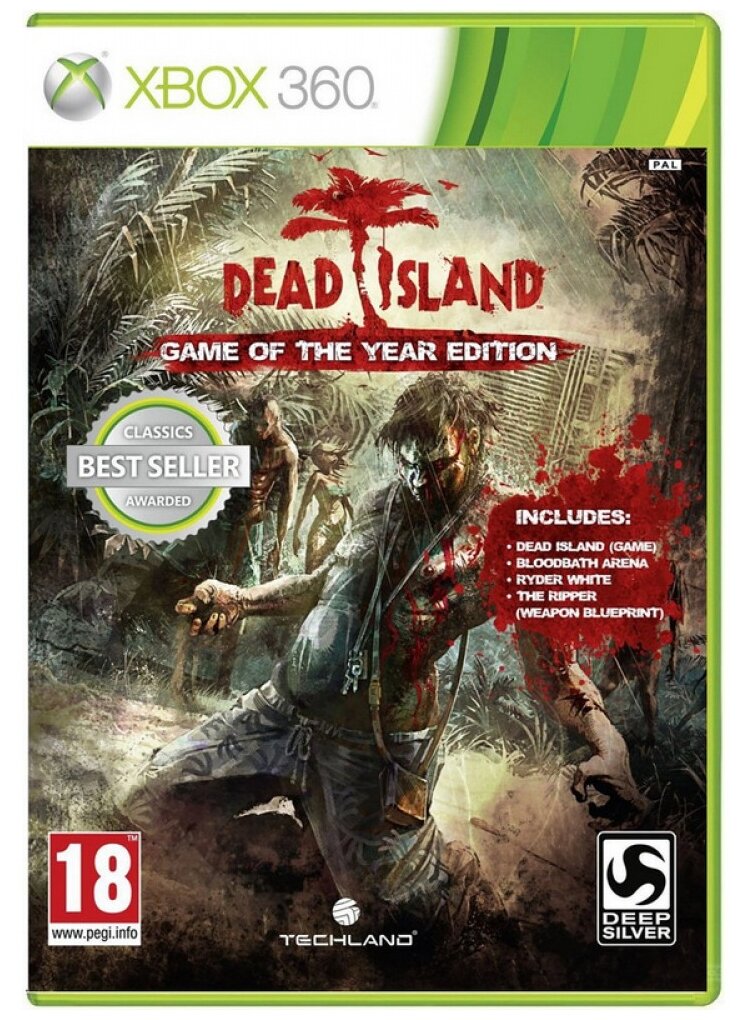 Dead Island Издание Игра Года (Game of the Year Edition) (Xbox 360) английский язык