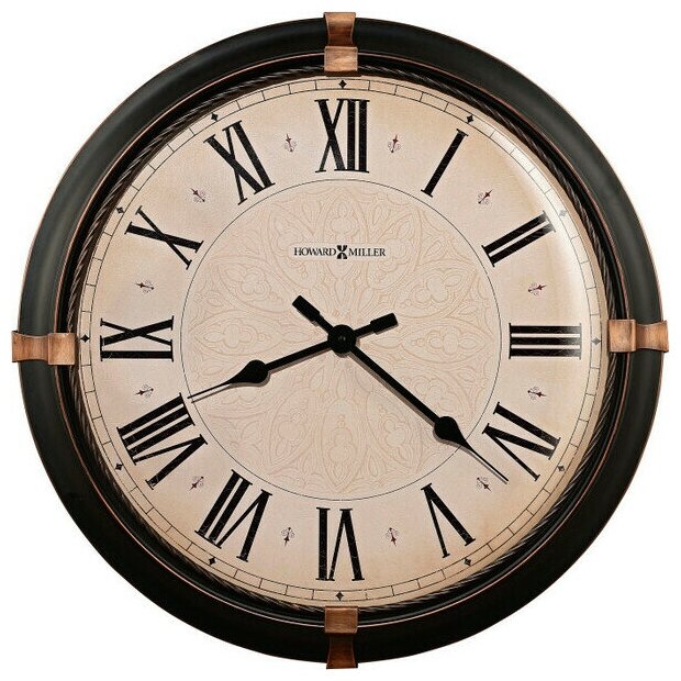 Настенные часы ATWATER из металла Howard Miller 625-498