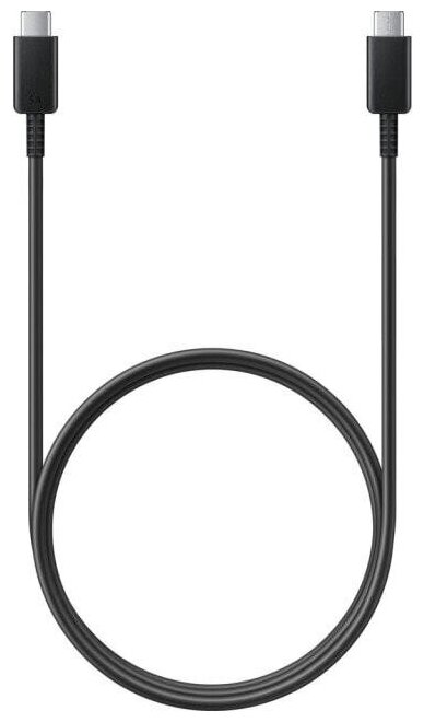 Зарядное устройство Samsung Cable USB-C на USB-C, 5А, 1м, черный