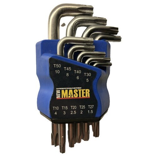 Набор ключей звездочка MASTER TORX 9