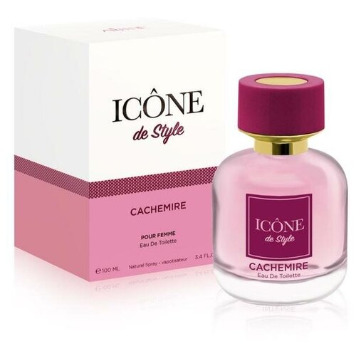 Туалетная вода женская Icone de Style Cachemire, 100 мл туалетная вода artparfum icone de style velours 100 мл