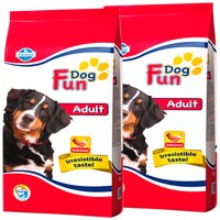 FUN DOG ADULT для взрослых собак всех пород с курицей (10 + 10 кг)
