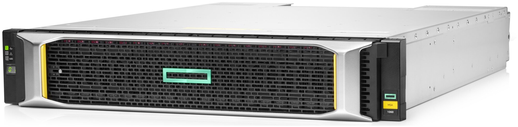 Система хранения данных HPE Дисковая СХД HPE R0Q86A MSA 1060 2U 24хSFF FC iSCSI 10GbE SAS FC iSCSI 4 PSU 2