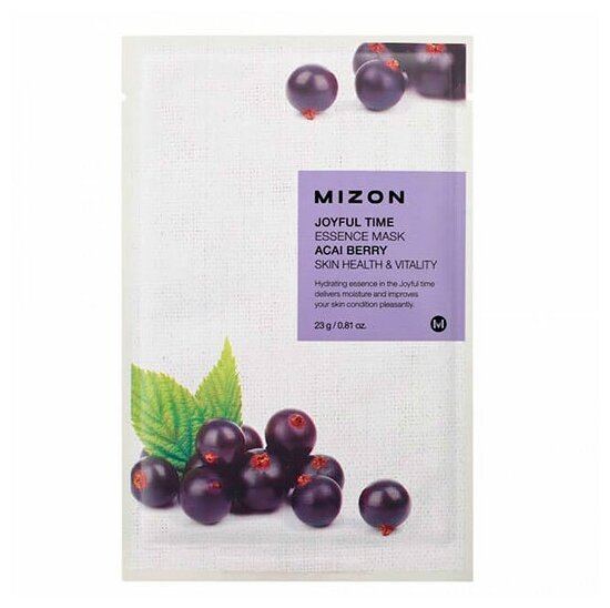 Mizon Joyful Time Essence Mask Acai Berry