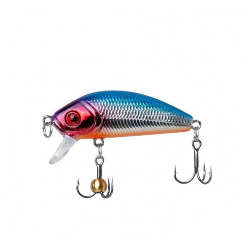 Воблер Premier Fishing Real Minnow, 44 мм, 3,8г, S (0,4-1,8м), цвет 004, PR-RM44-004 воблер premier real minnow 44 4 4 см 3 8 г минноу тонущий 0 4 1 8 м цвет 008 pr rm44 008