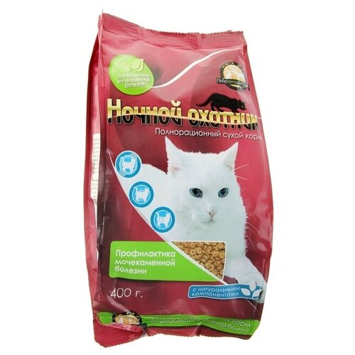 Сухой корм для кошек профилактика мочекаменной болезни 400 г 800₽