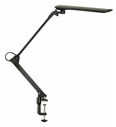 Настольная лампа светильник Сириус С16С на струбцине, светодиодная, 7 Вт, чёрный