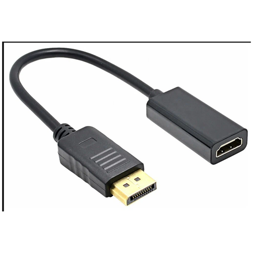 Адаптер-переходник DisplayPort - HDMI (1080P FHD, 4K UHD, 25 см)