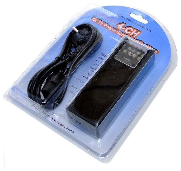 Блок питания 12В 5A 4 выхода