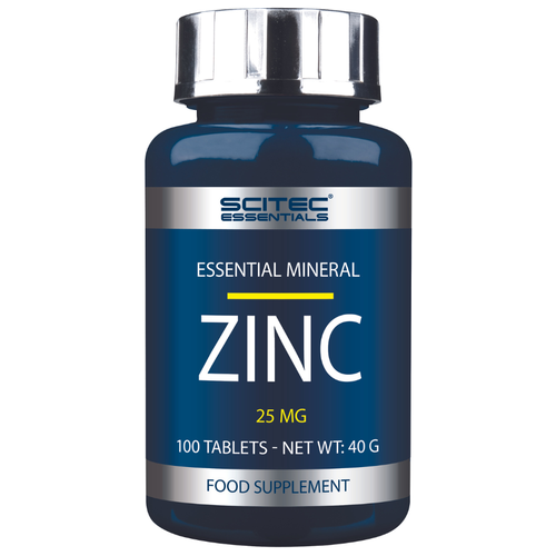 Scitec Nutrition Zinc 25 mg (100 таб.), 120 г, 100 шт.