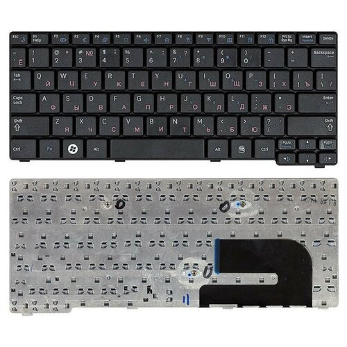 Клавиатура для ноутбуков Samsung N140 N144 N145 N148 N150 Черная 1830₽