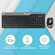 Клавиатура и мышь: Беспроводной набор A4Tech Fstyler FB2535C, Blu...