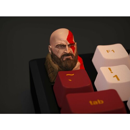 Игровой кейкап Kratos God of War Keycap кратос серый неокрашенный 31000₽