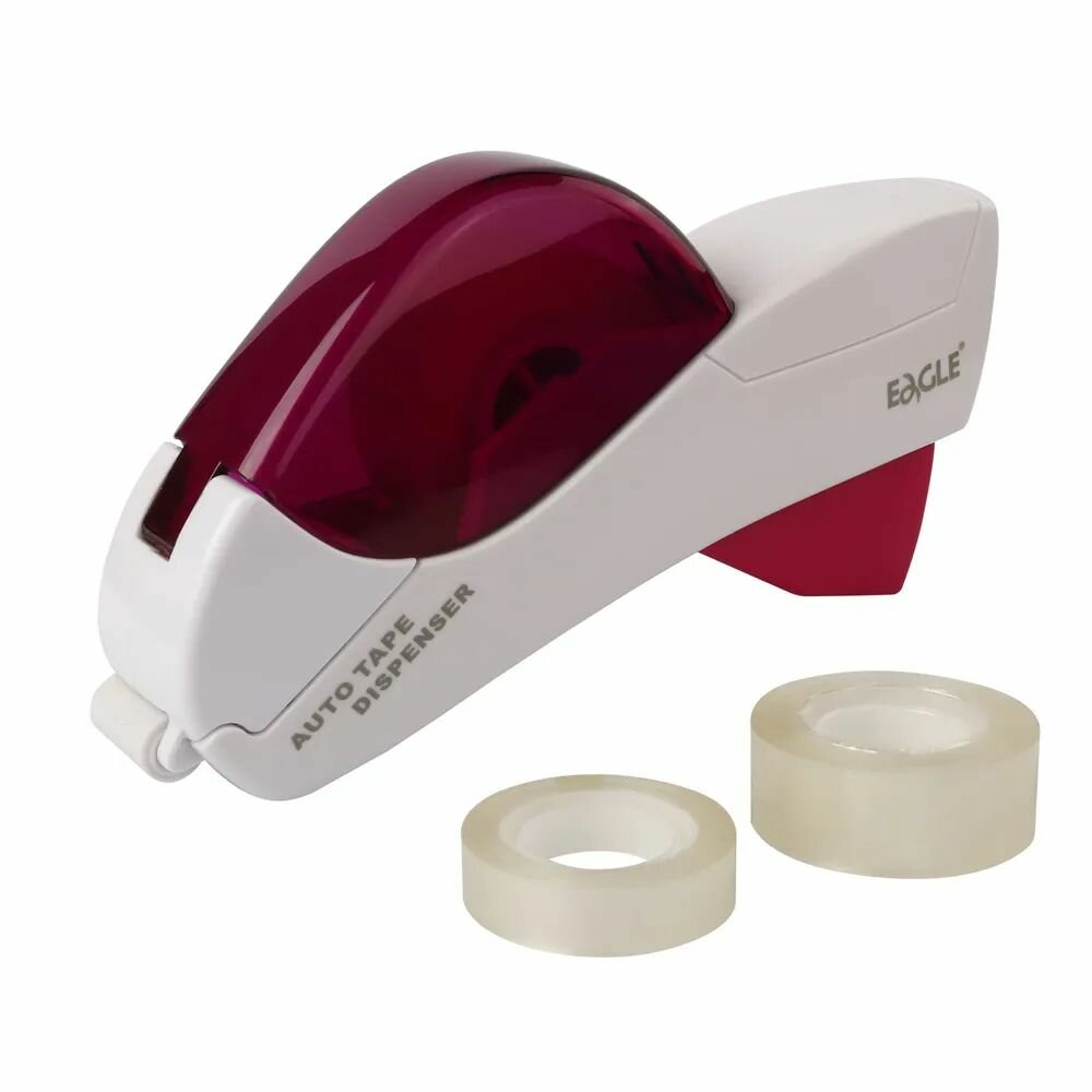 Диспенсер для клейкой ленты Auto Tape Dispenser, белый, 1 штука