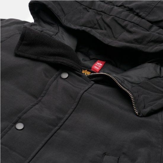 Парка Alpha Industries N-3B ALTITUDE MOD PARKA MJN51500C1-001 мужская, цвет черный, размер XL — фото 1