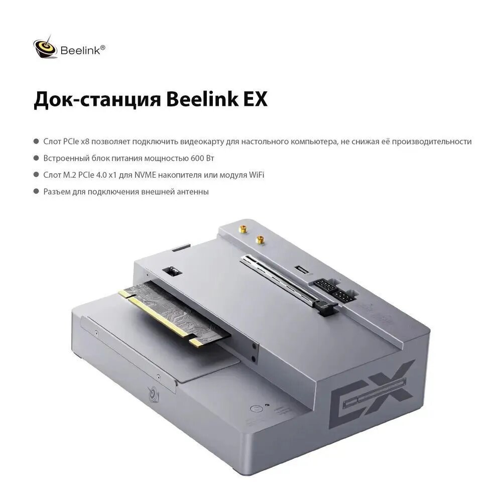 Специализированная многофункциональная док-станция Beelink EX для дискретных видеокарт