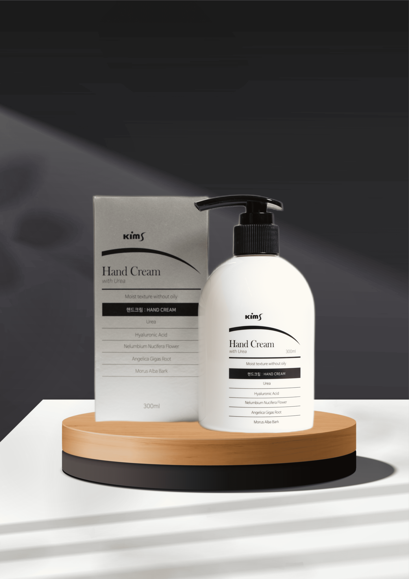 Крем для рук Kims "Hand Cream with Urea", с мочевиной 10%, 300мл — фото 1