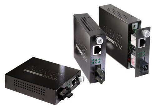 Медиаконвертер PLANET FST-806B20 10/100Base-TX to 100Base-FX WDM Smart Media Converter - Tx: 1550) - 20KM
