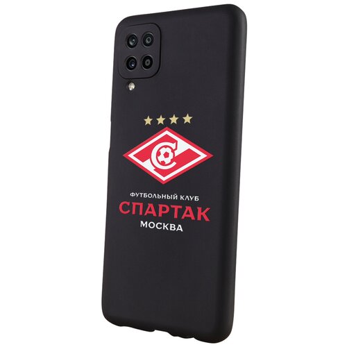 Силиконовый чехол Mcover для Samsung Galaxy A12 с рисунком ФК Спартак Москва чехол mypads puloka and classic для samsung galaxy a12 sm a125f 2020 21